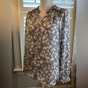 Karl Lagerfeld button down blouse